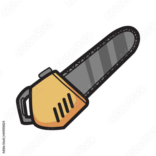 Chainsaw Machine Clipart