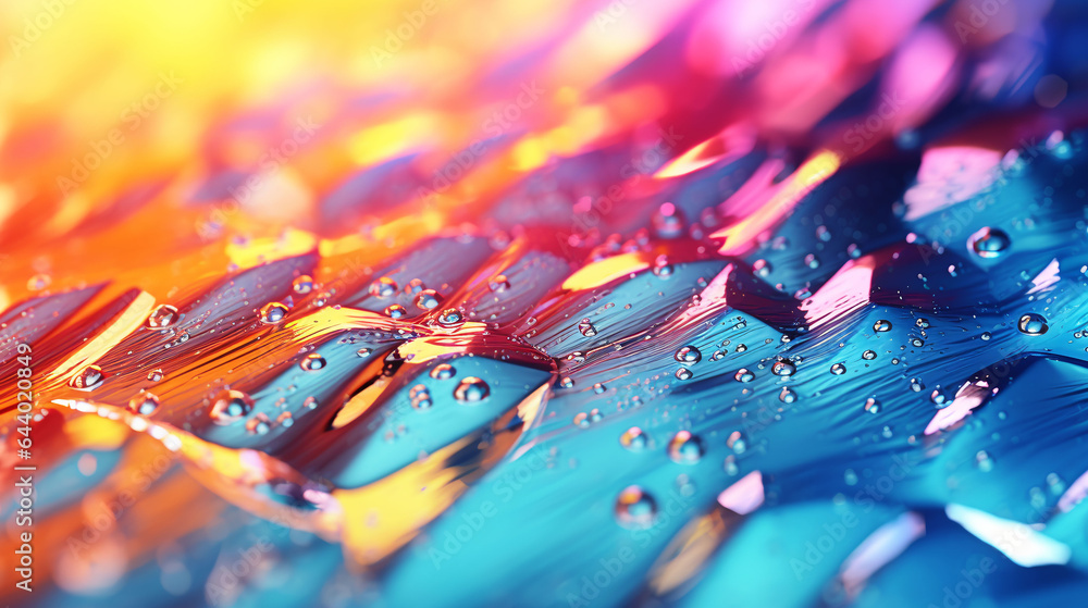 Fototapeta premium Illustration of a multicolored abstract gradient for design,Generated by AI