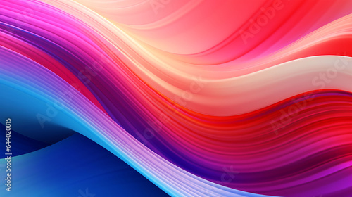 Illustration of a multicolored gradient for design Generated by AI