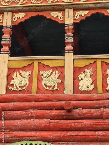 chinese temple door