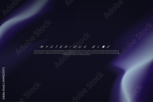 Blue Gradient Liquid Flow Abstract Background. Backdrop for poster, banner, website, flyer, presentation, wallpapers, designs. Editable Vector Illustration.

