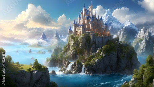Immerse yourself in a breathtaking 3D fantasy world that will transport you to a realm of wonder and enchantment. Behold the mesmerizing beauty of majestic castles