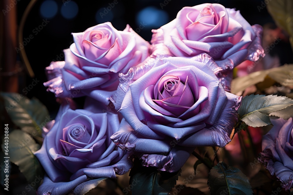 The Enchanting Elegance of Purple Rose Flowers: Unveiling Nature's Royal Beauty