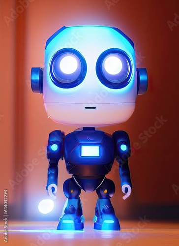 small robot © mihalych_3d
