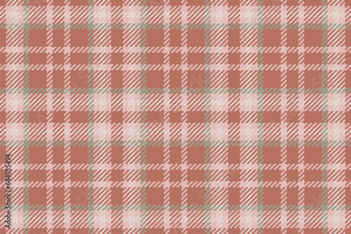 Pattern textile tartan of fabric plaid background with a seamless texture vector check.