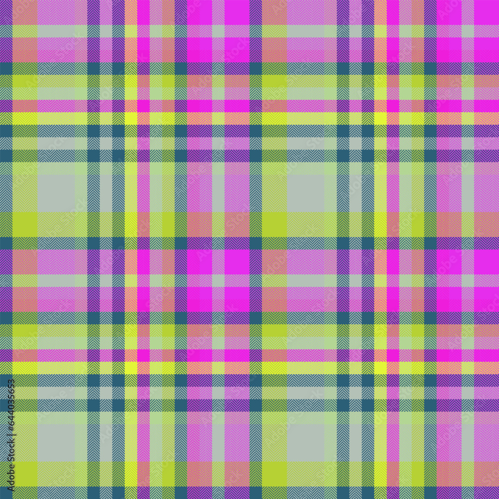 Textile seamless plaid of fabric background tartan with a check pattern vector texture. Textile seamless plaid of fabric background tartan with a check pattern vector texture.