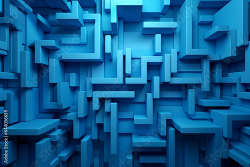 Labyrinth style background concept.