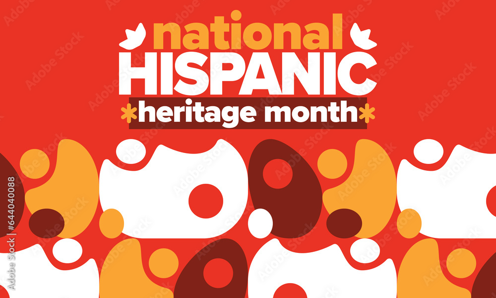 National Hispanic Heritage Month in United States. Celebrate annual in