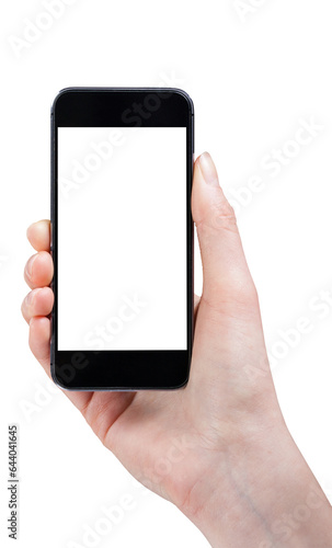 woman hand taking photo with a smartphone