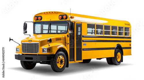 School bus isolated