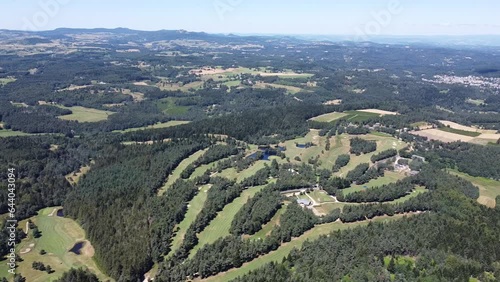 Golf, Lizieux, Chambon sur Lignon, Haute-Loire, Auvergne, France