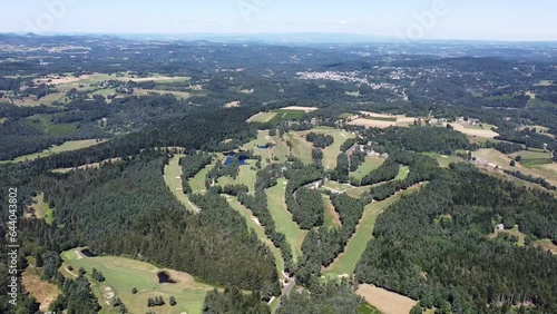 Golf, Lizieux, Chambon sur Lignon, Haute-Loire, Auvergne, France