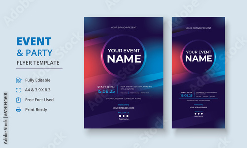 Multipurpose Event Flyer, Multipurpose Party Flyer, Event Roll Up Banner, Event poster, Event Poster, Tournament Flyer, Concert poster, Festival banner, Auction banner, DL Flyer, Banner Poster