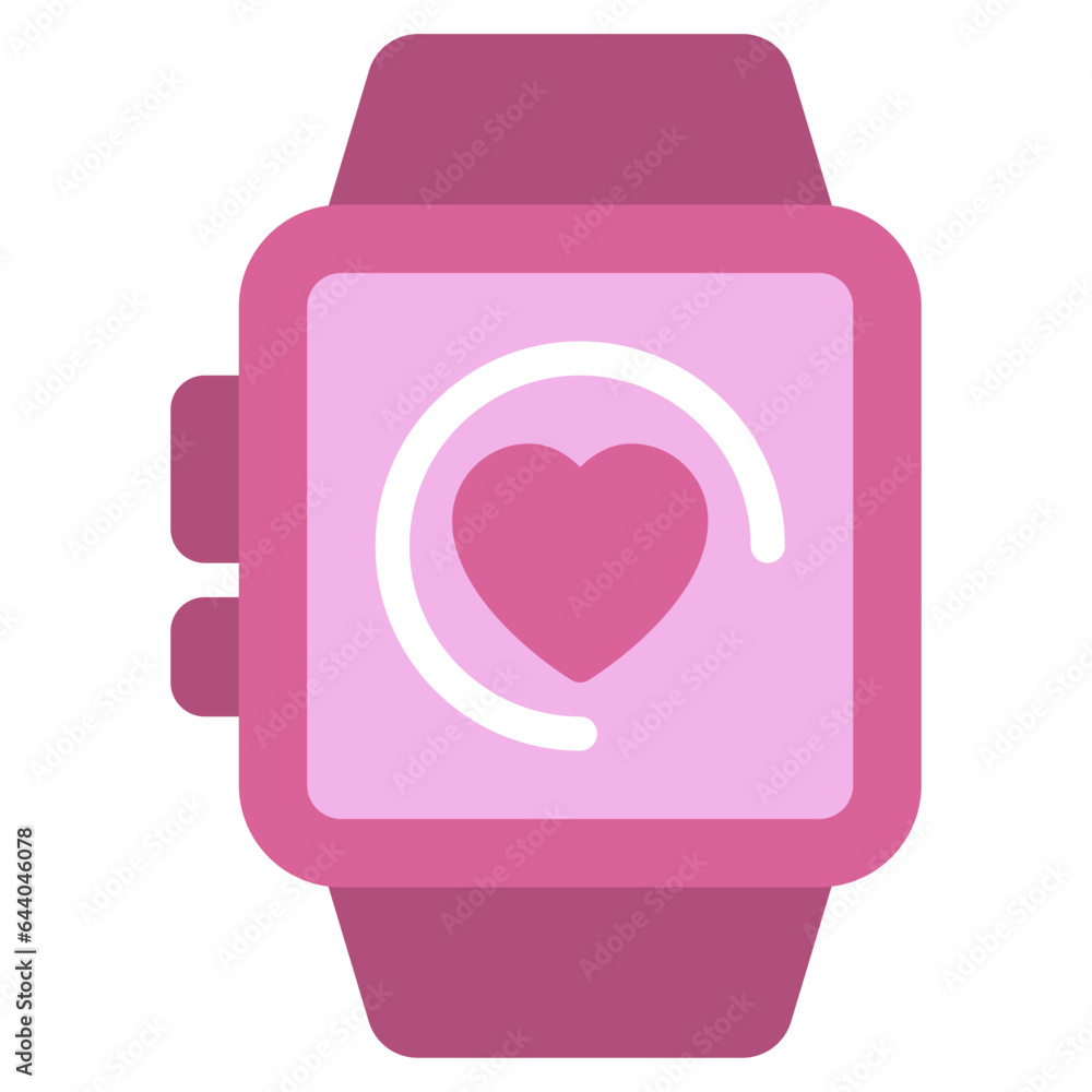 Fitness Tracker icon illustration Fitness Tracker icon illustration