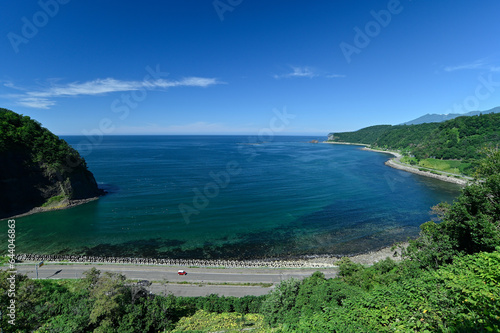 知床半島 弁財湾