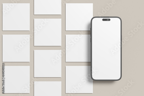 Instagram Post Blank Mockup