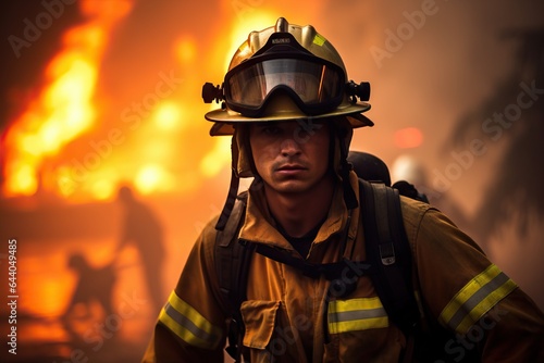 firefighter in uniform