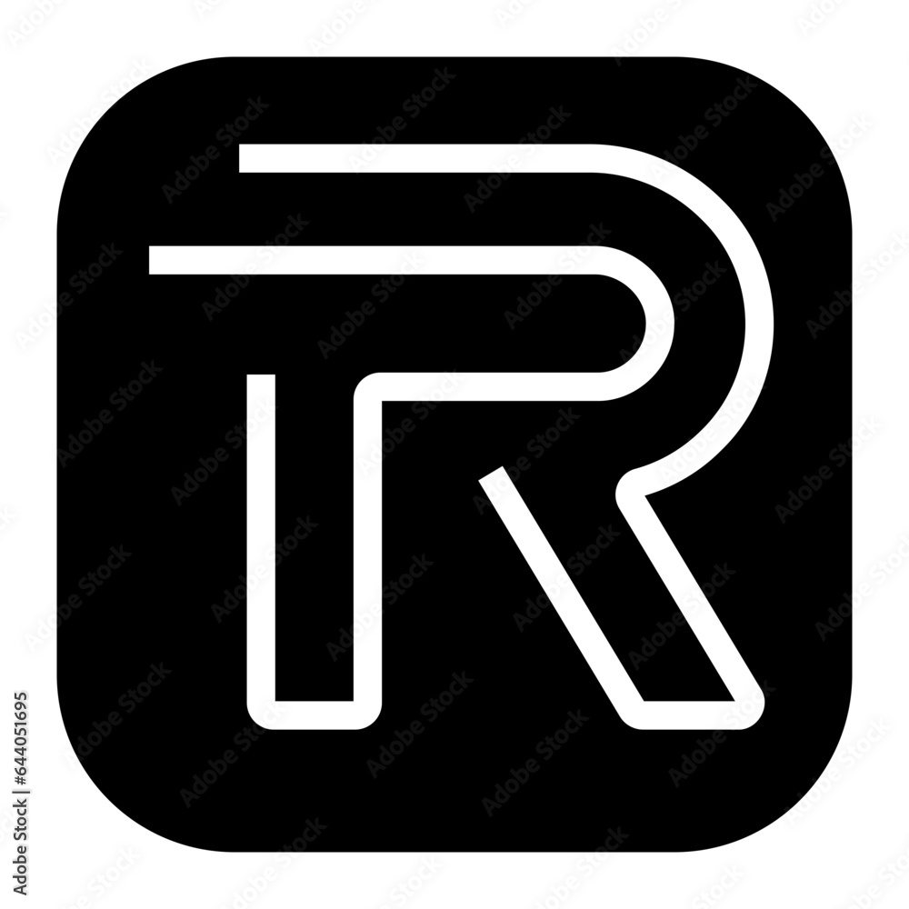 letter r icon letter r icon