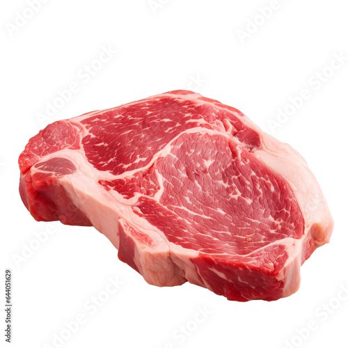 raw t-bone steak photo