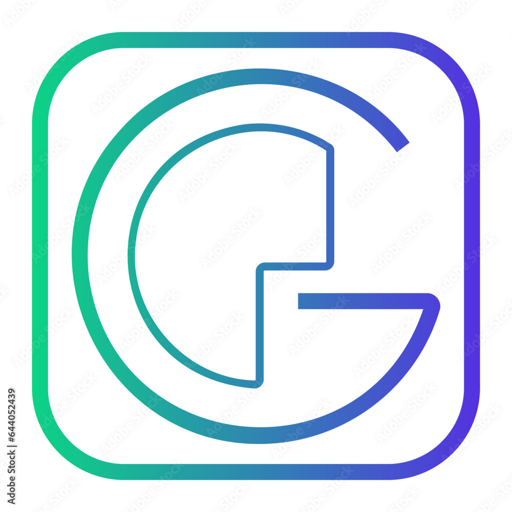 letter g icon