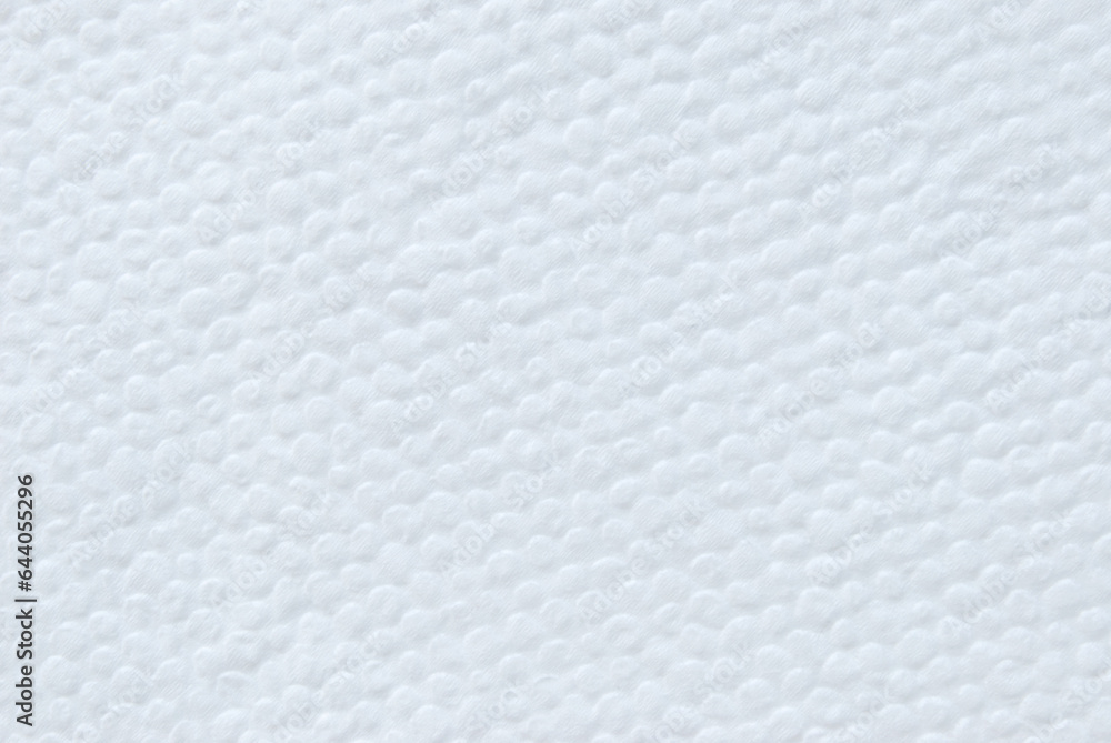 A sheet of clean structured white tissue paper as background A sheet of clean structured white tissue paper as background