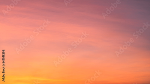 Fototapeta Naklejka Na Ścianę i Meble -  colorful sunset sky clouds