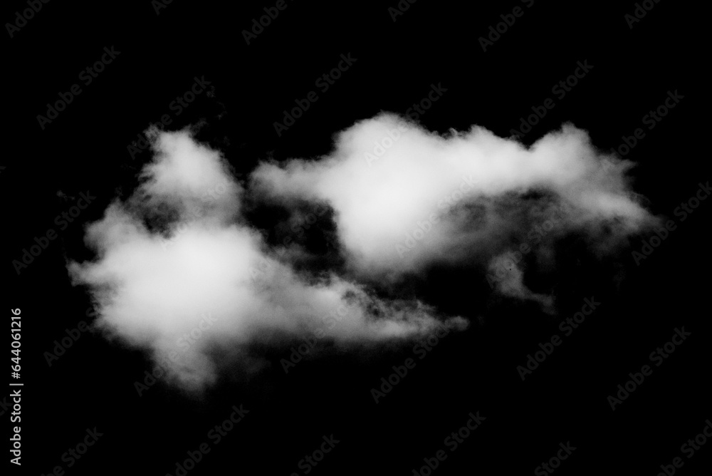 Chmura biała, tło, rozmazane, dym - obrazy, fototapety, plakaty 
