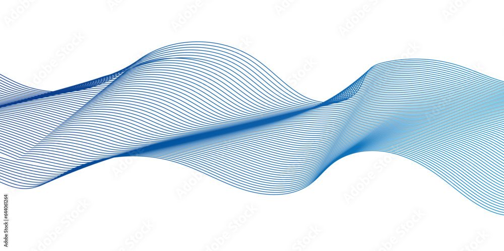 Abstract blue waves. Abstract background wave line in vector business texture. Pattern line blend curve waves flow futuristic background. Abstract blue waves. Abstract background wave line in vector business texture. Pattern line blend curve waves flow futuristic background.