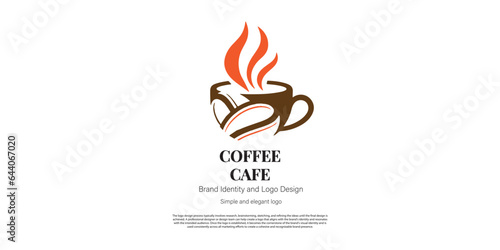 coffee shop logo design for cafe owner and coffee shop 