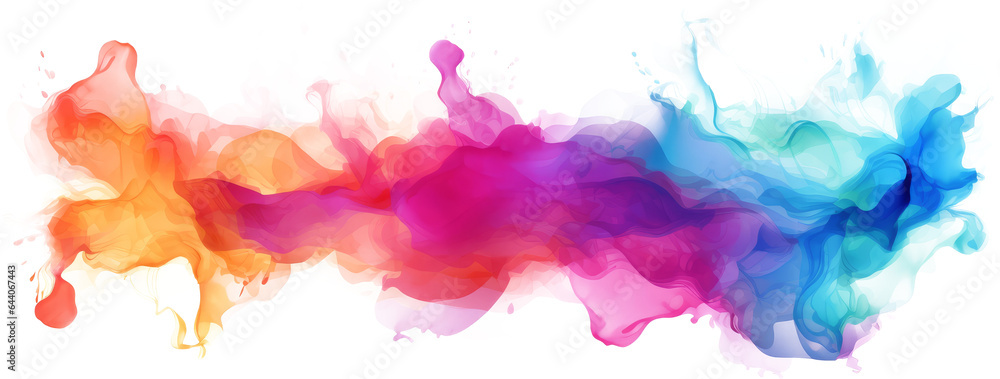 Paint stain watercolor background