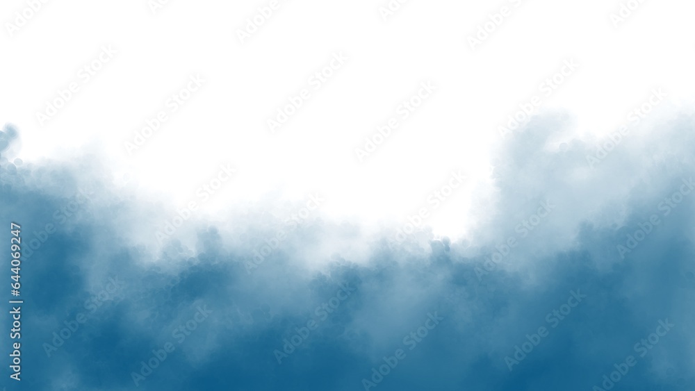 Blue smoke background Blue smoke background