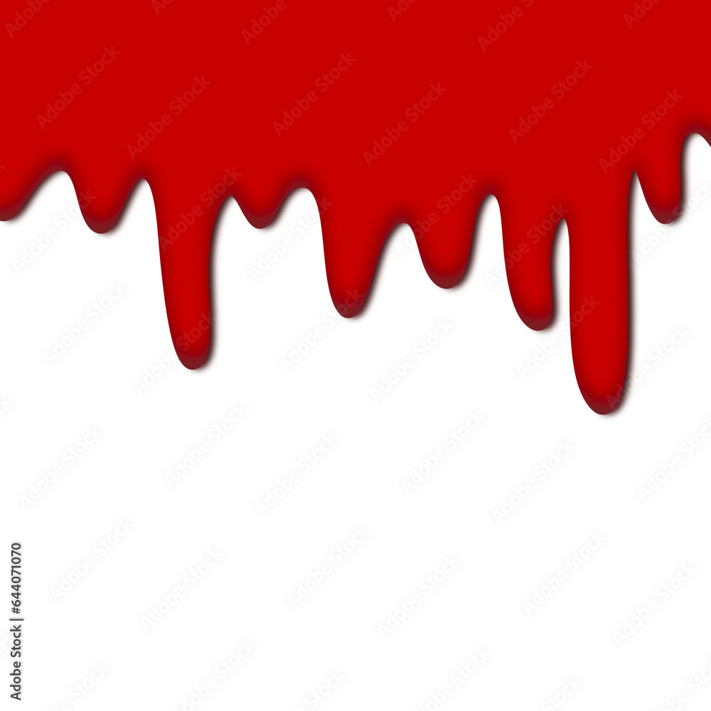 Red colorful dripping splatter, Color splash or Dropping Background. red paint splashes