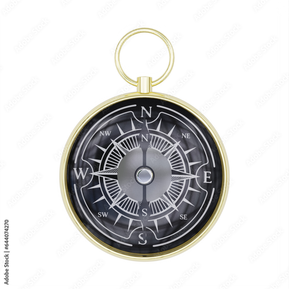 Compass isolated Compass isolated