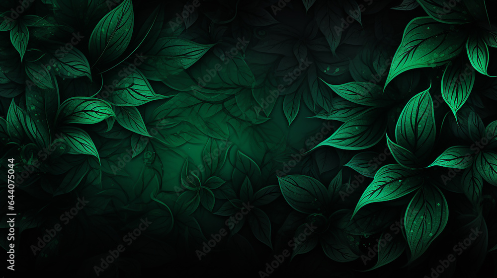 Fundo verde escuro, estética preta e verde, HD papel de parede
