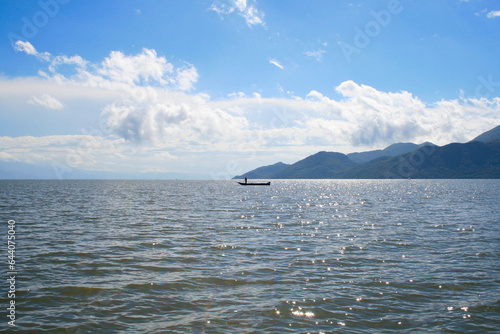 Lake Skadar (North-West) with boat