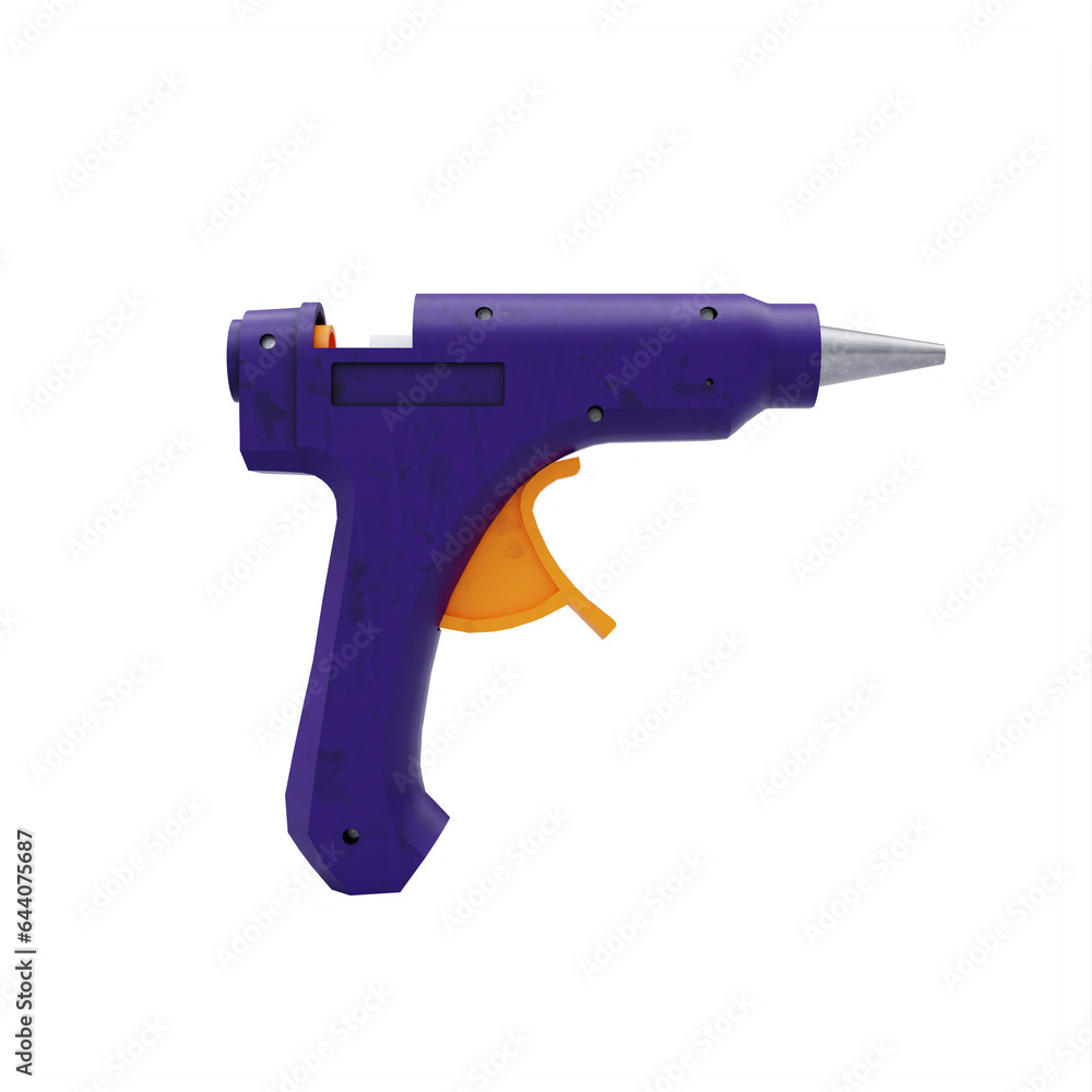 Glue Gun isolated Glue Gun isolated