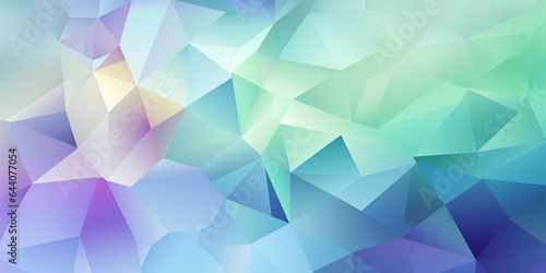 Abstrakter bunter polygonaler Hintergrund mit Farbverlauf Polygons