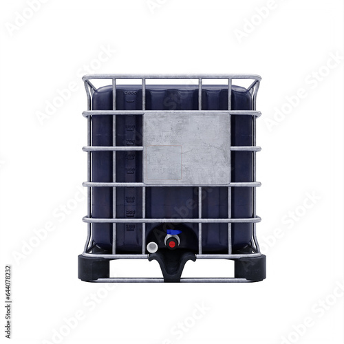 Intermediate bulk container isolated
