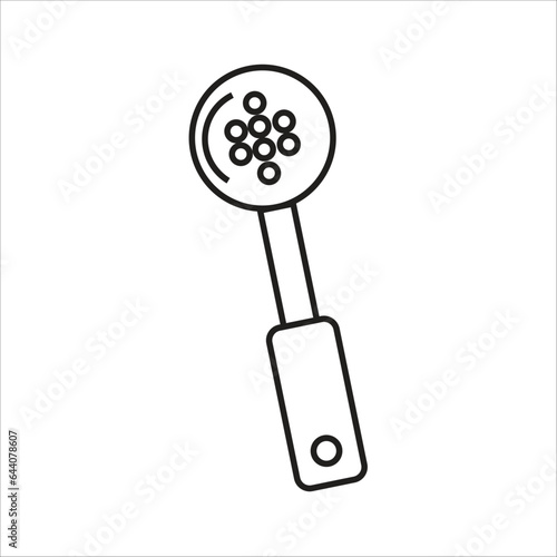 skimme vector icon line template