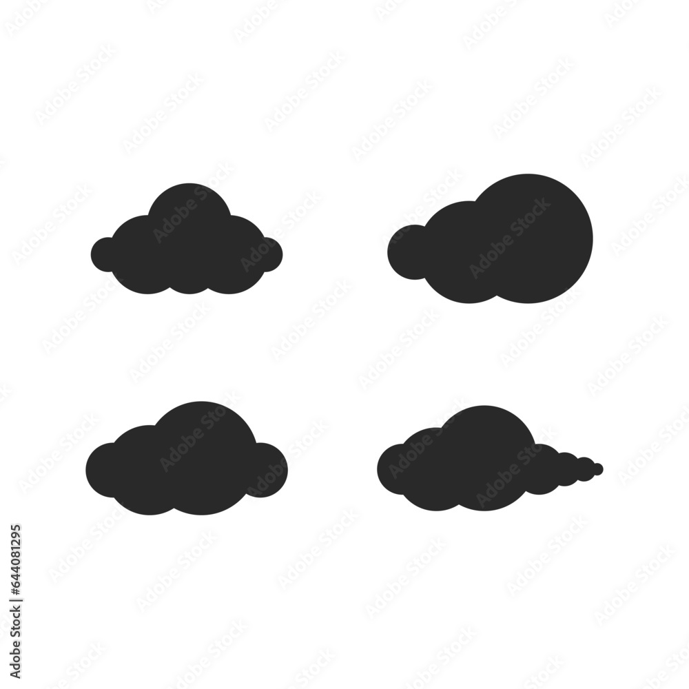 Cloud illustration vector Cloud illustration vector