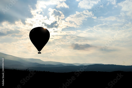 Dream Blue sky Balloon flying Hill