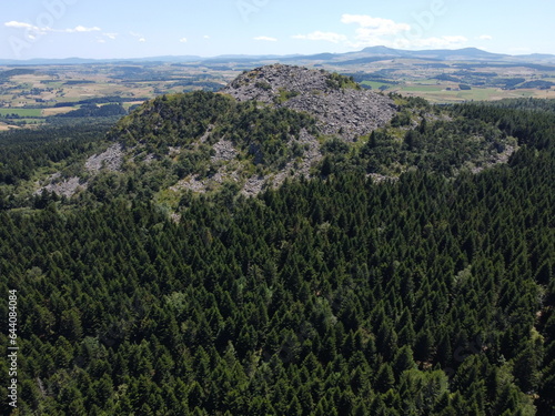 Le Lizieux,  Le Mezenc, Suc D'Apchon, Le Chambon sur Lignon, Mazet Saint Voy, Haute-Loire, Auvergne Rhône Alpes, France, Europe, Massif Central