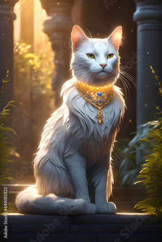 royal cat Generative AI