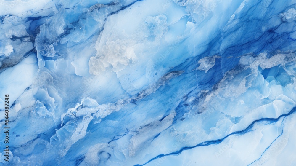 Obraz premium Abstract blue marble texture design.