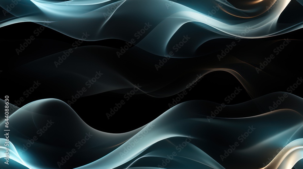 Obraz premium Winter Abstract Art with Smooth Lines and Sparkling Textures