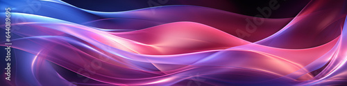 Curved Colorful Abstract Background created with generative ai tecnology.