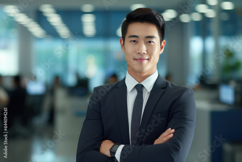Asian businessman in an office © Creative Clicks