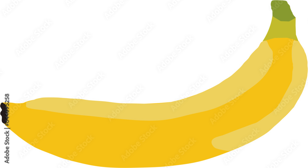 banana single icon isolated on white background