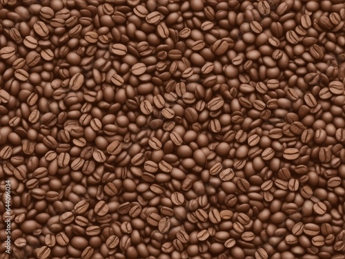 coffee beans background, ai generative 