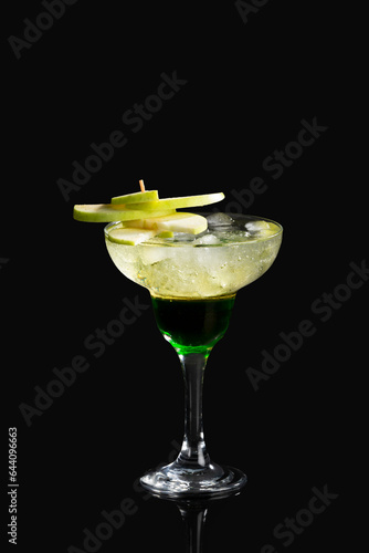Cocktail prepared with fruits